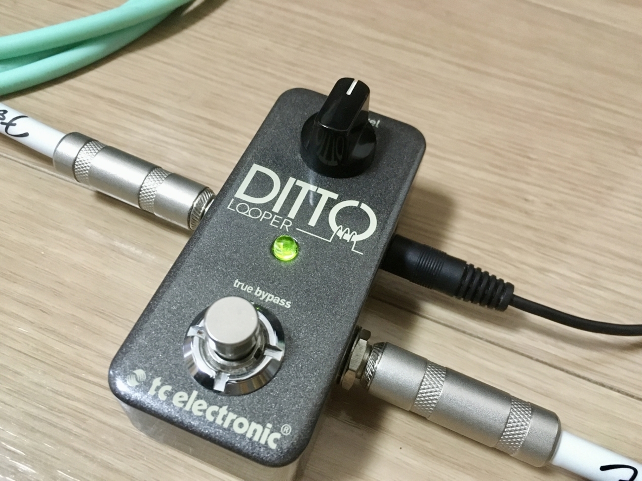 非常に良い）tc electronic 1ボタン ルーパー DITTO LOOPER tc 