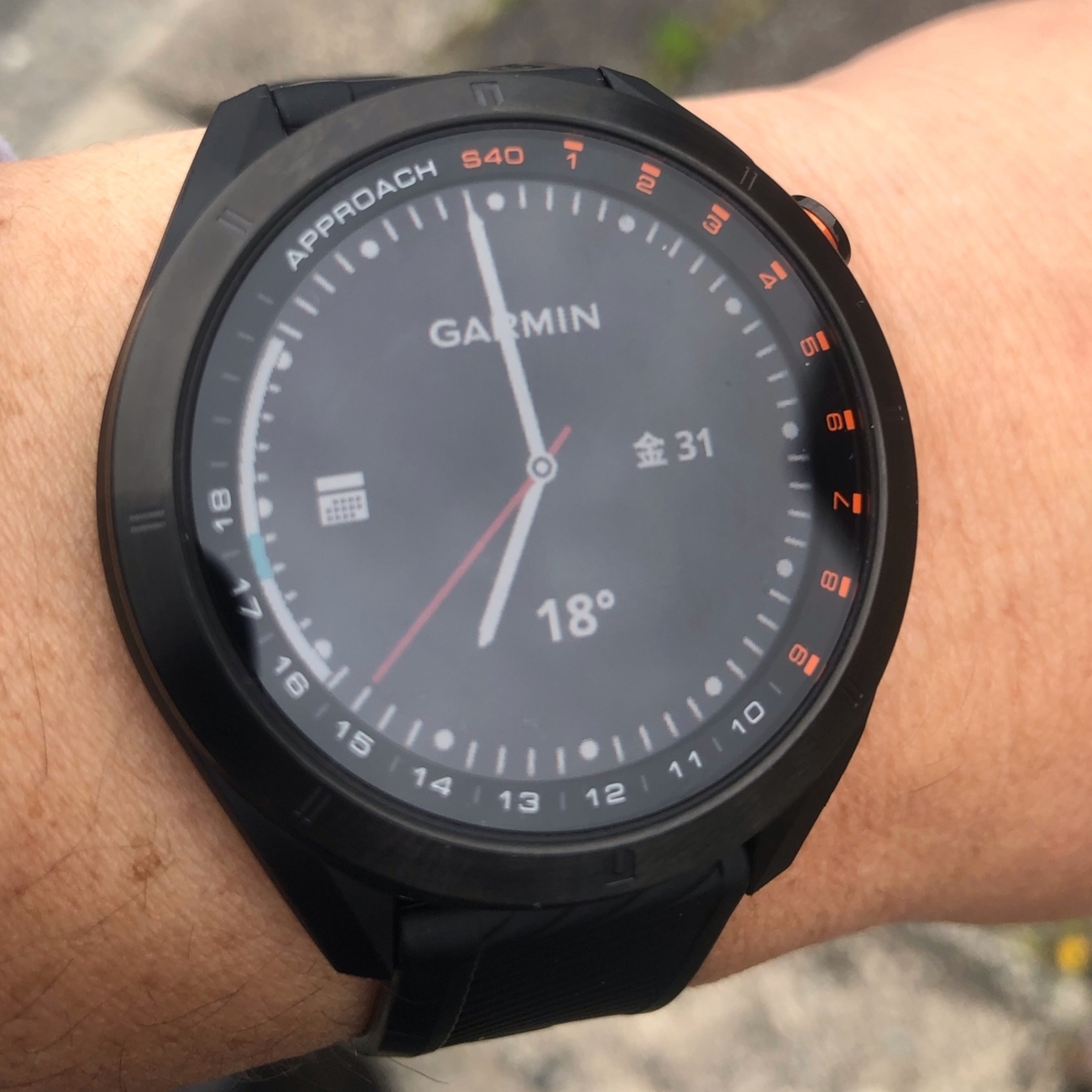 最終値引き　Garmin  ガーミン　アプローチ　S40　白ベルト Approach S40 | スポーツ＆アウトドア | Garmin 日本