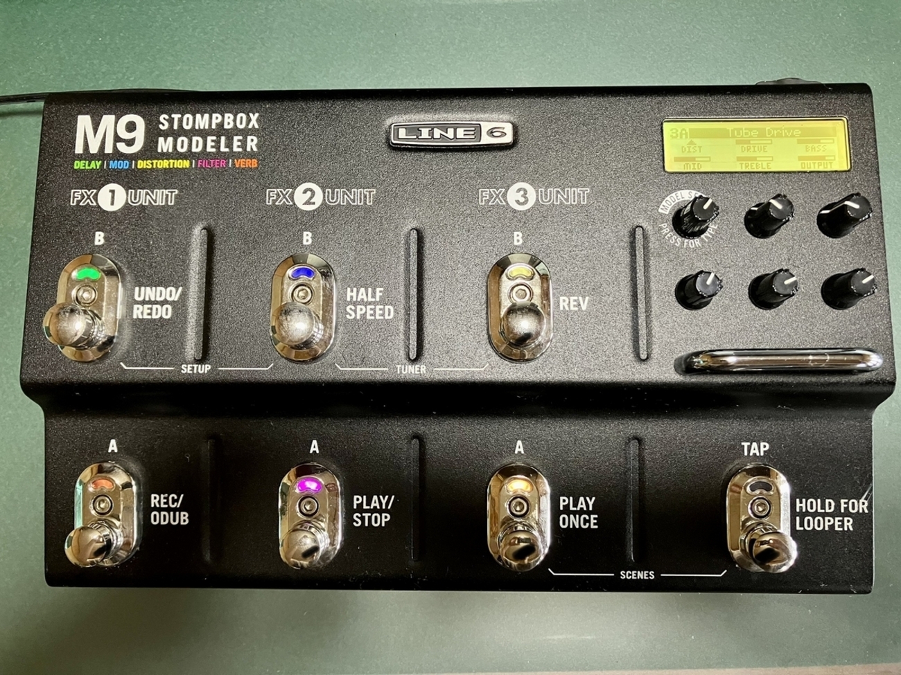 LINE6 M9 STOMPBOX MODELER マルチエフェクター（LINE 6 M9 Stomp Box 