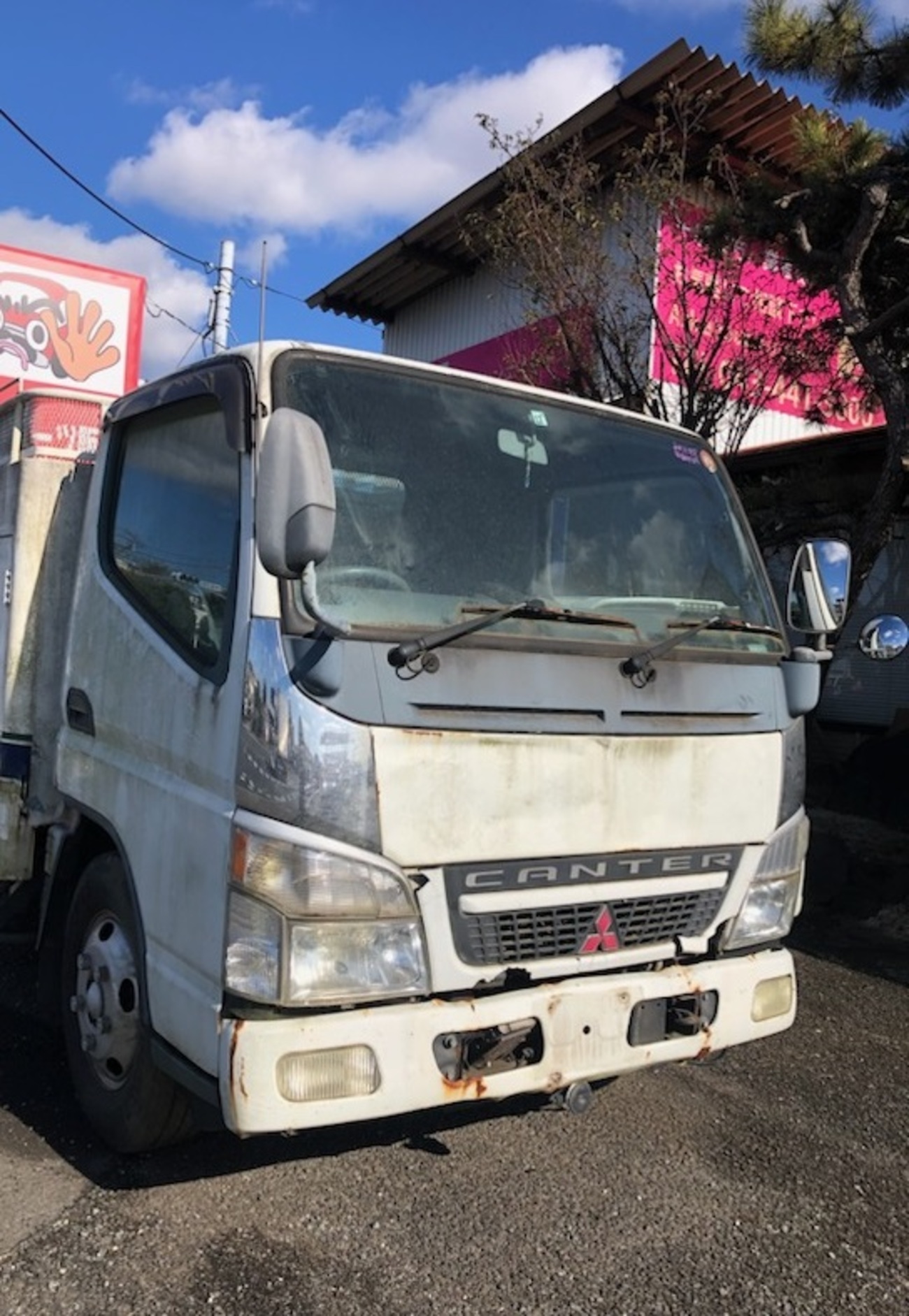 ミツビシキャンター部品取り車兵庫県より何でもどうぞ