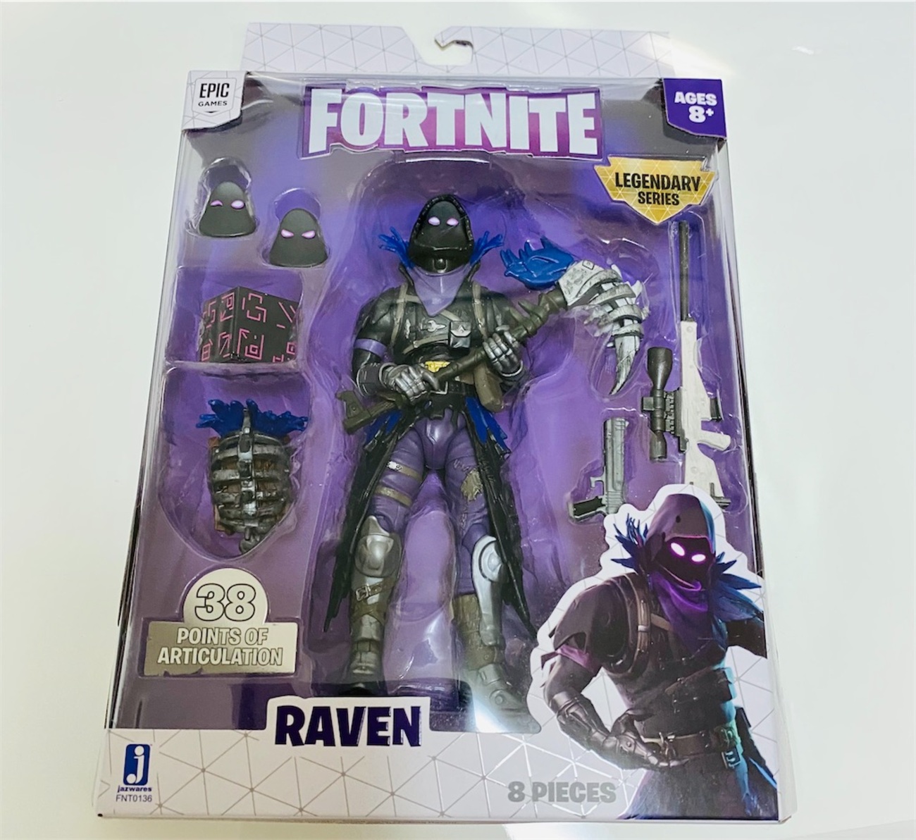 Fortnite Legendary Series, Raven Action Figure - YATORA TOYS
