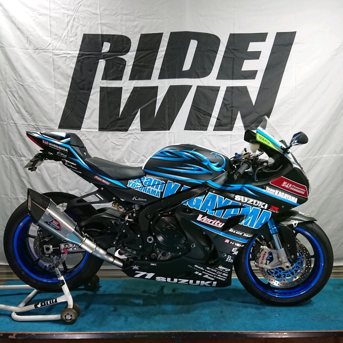 GSX-R1000R L9 フロントカウル スズキ - GSX-R1000R 2019 L9 サイドカウルステッカーの通販 by