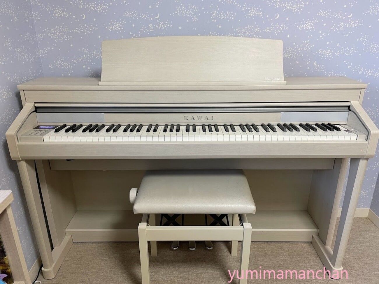 KAWAI/カワイ 電子ピアノ キーボード 88鍵 プレミアムホワイトメープル 