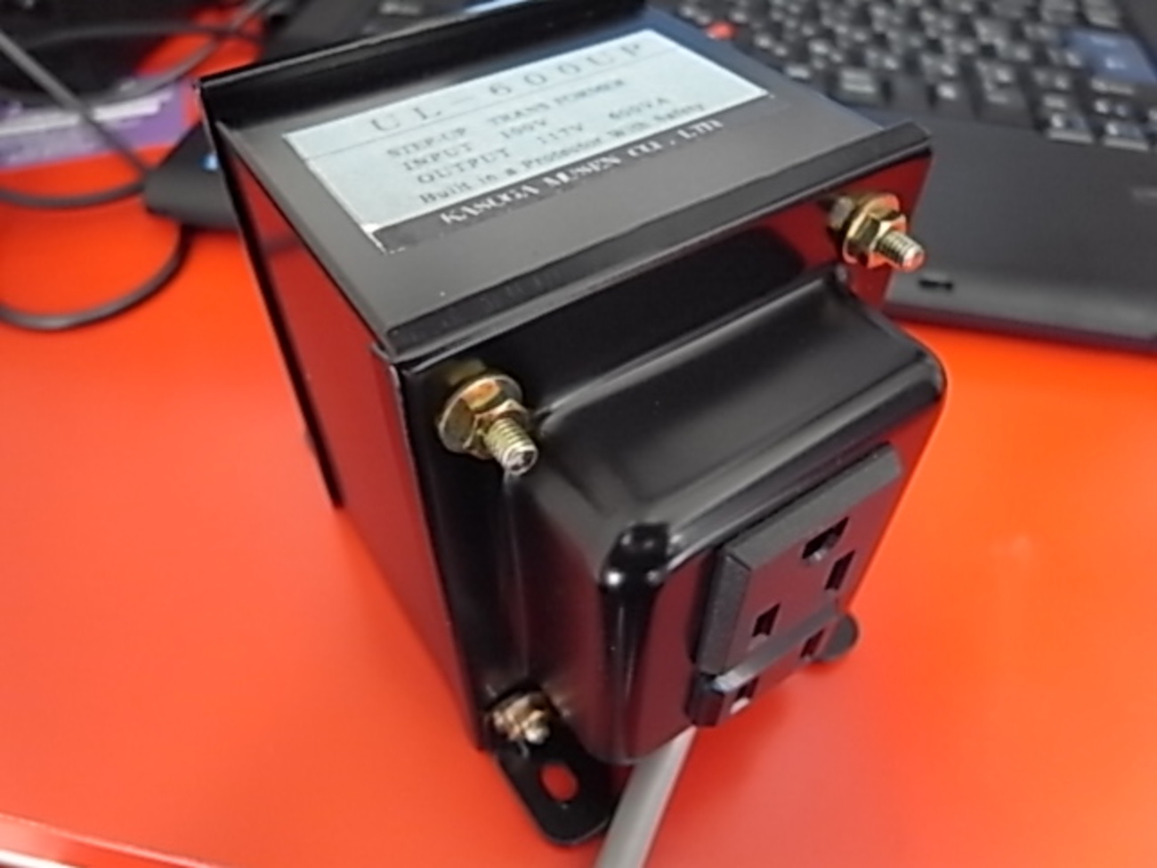 春日無線変圧器 ステップアップトランス UL-600UP - 不器用貧乏メモ