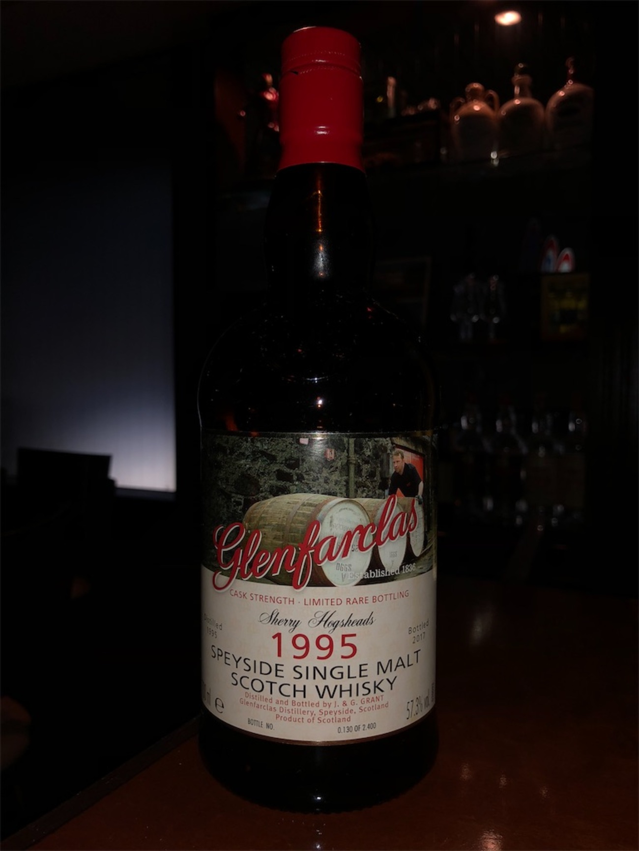 グレンファークラス 1995-2017 57.3% オフィシャルボトル for ドイツ