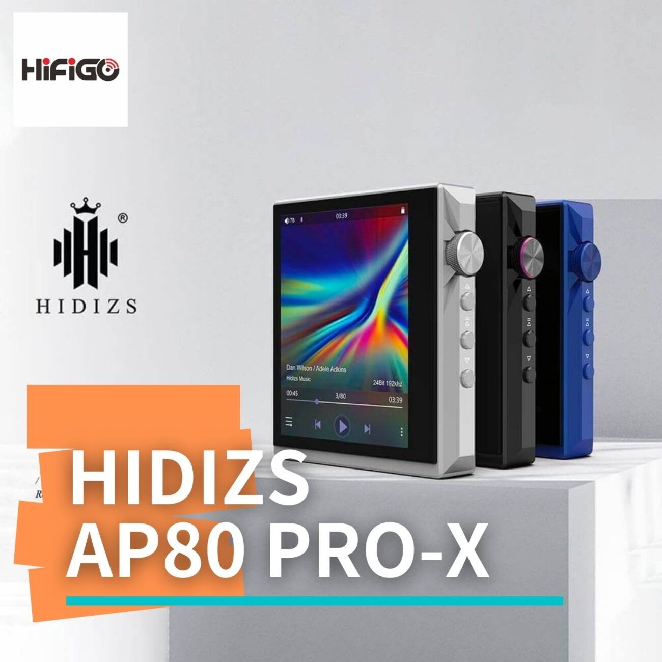 Hidizs、フラッグシップデジタルオーディオプレーヤー「Hidizs