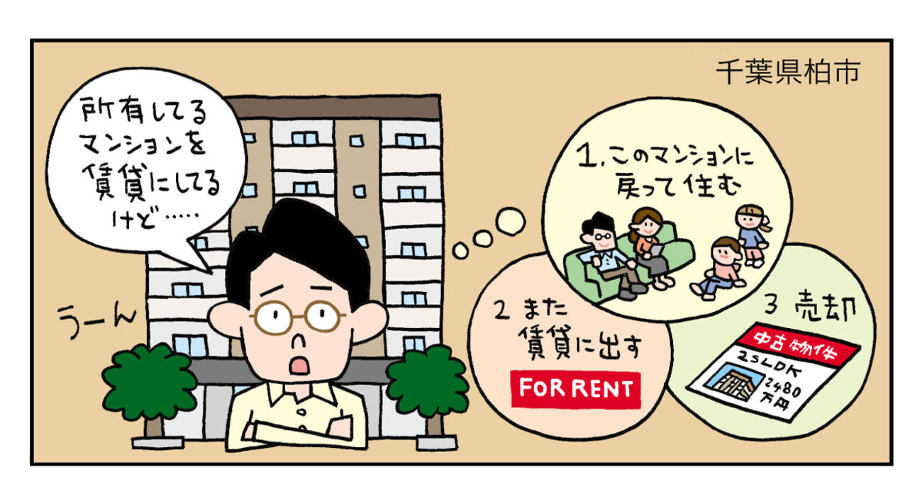 海外赴任が決まり自宅マンションを賃貸に！帰国後に売却／千葉県柏市Ｈさん（40代）