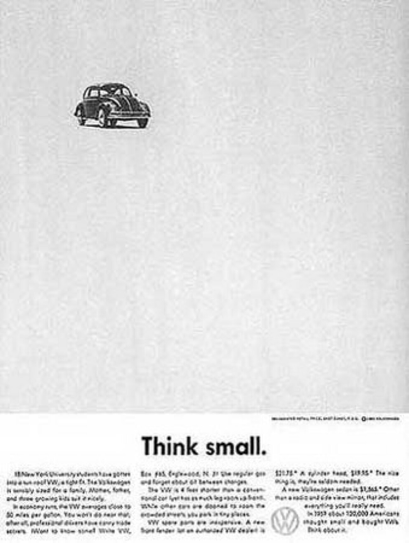 VWの当時の広告LIFE VWの当時の広告LIFE