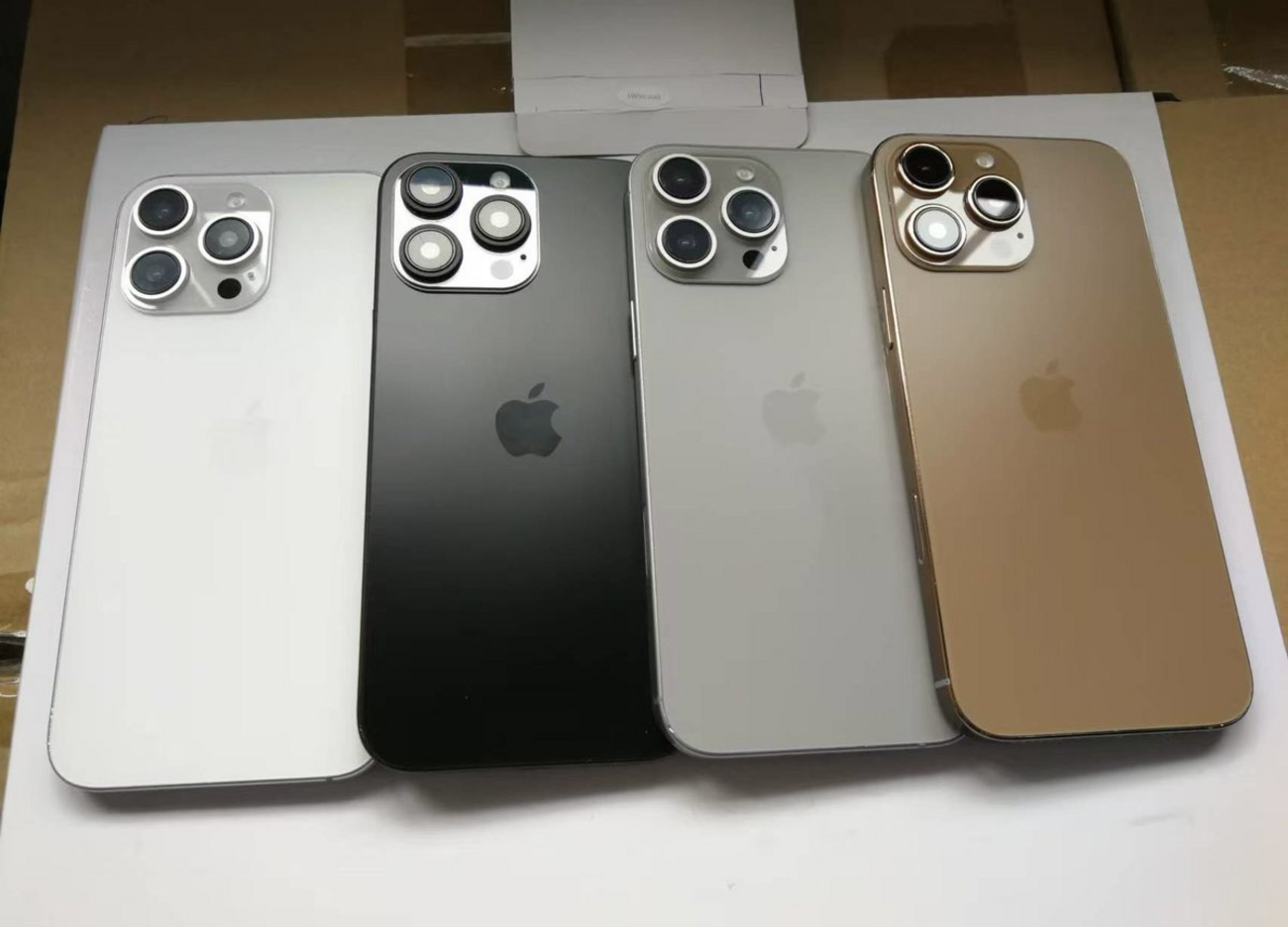 iPhone 16 Pro」の全4色の本体カラーが新たな写真で明らかに - こぼねみ
