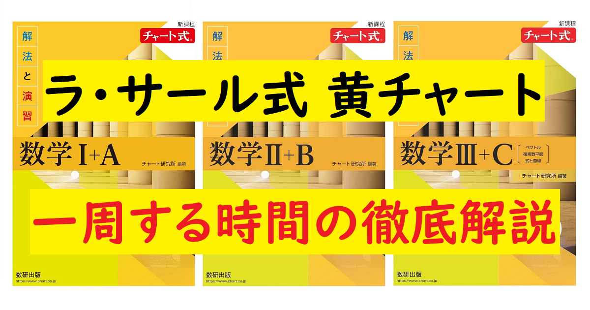 ラ・サール式｜黄チャート・数学勉強法・60日攻略メソッド