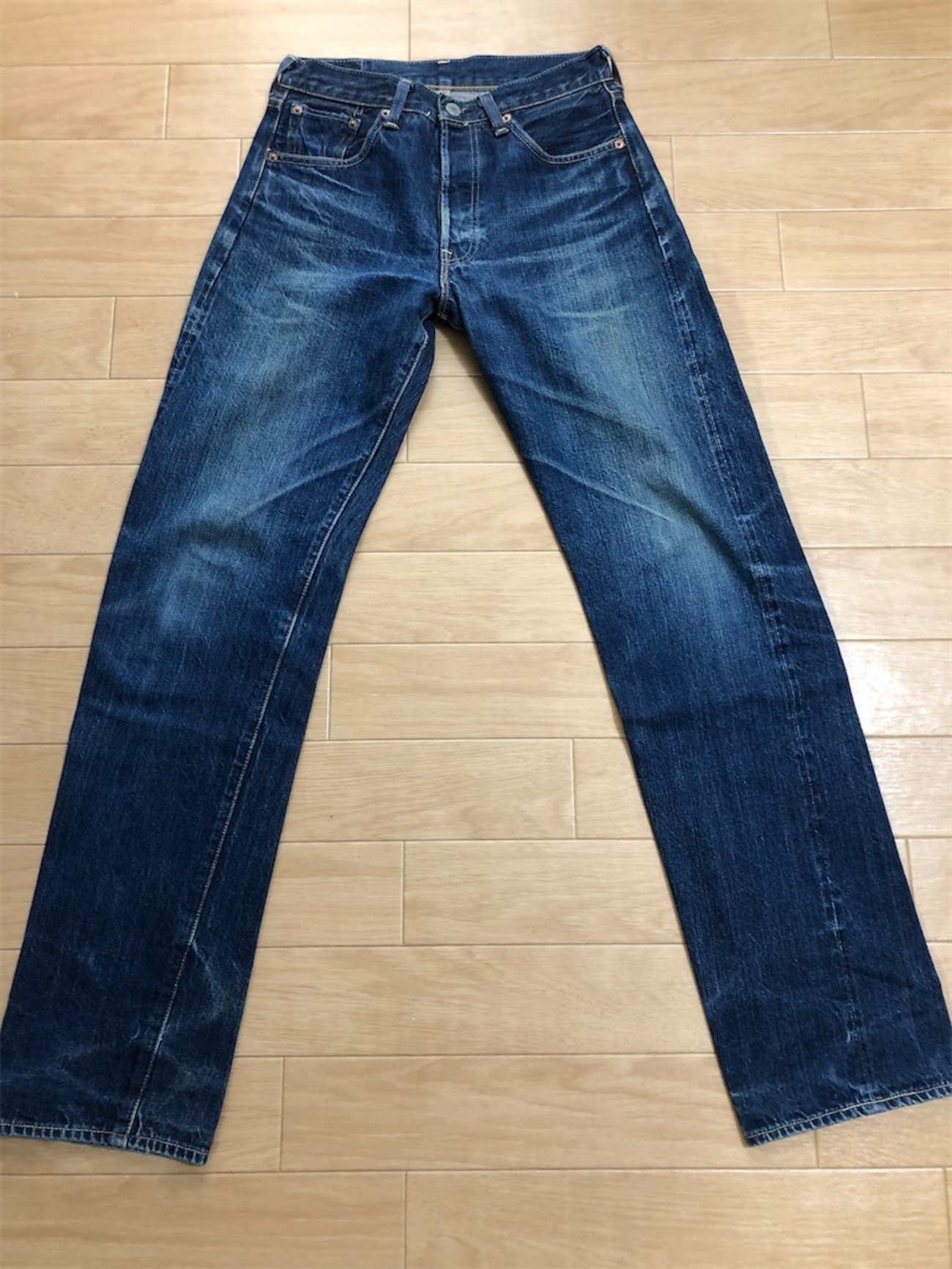良色落ち】リーバイス 66501 日本製 W33 LVC 復刻 赤耳 濃紺