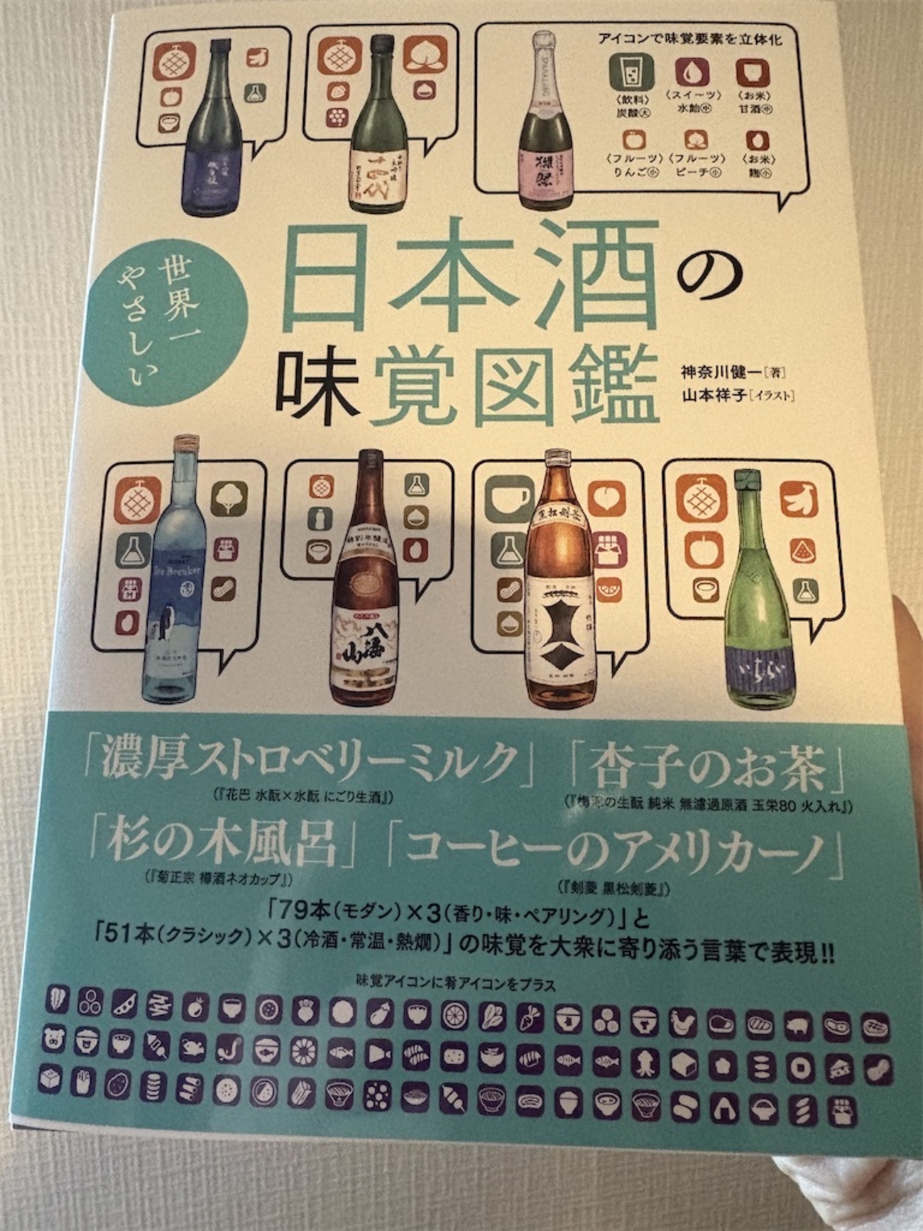 書評】神奈川健一『世界一やさしい日本酒の味覚図鑑』プロには真似