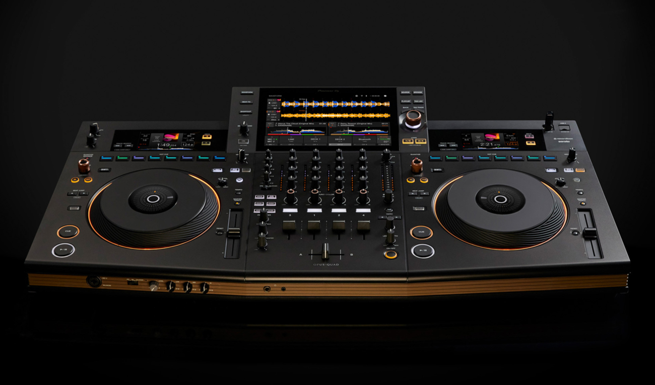 Pioneer DJ Opus-Quad 〜DJを際立たせる優雅なデザインを実現した 