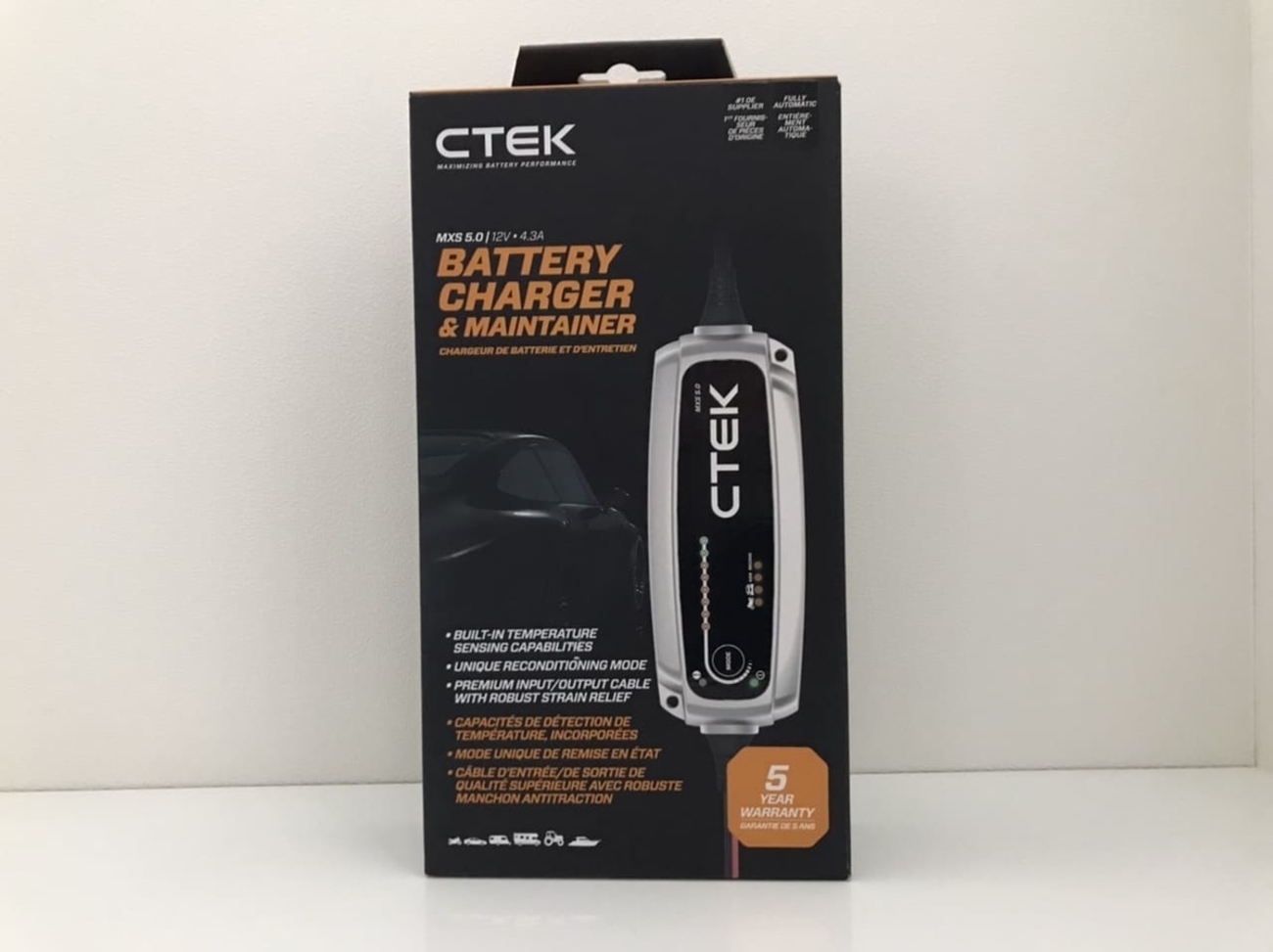 ≪お試しレビュー≫ CTEK MXS5.0 - kojack-ferrariのクルマ道