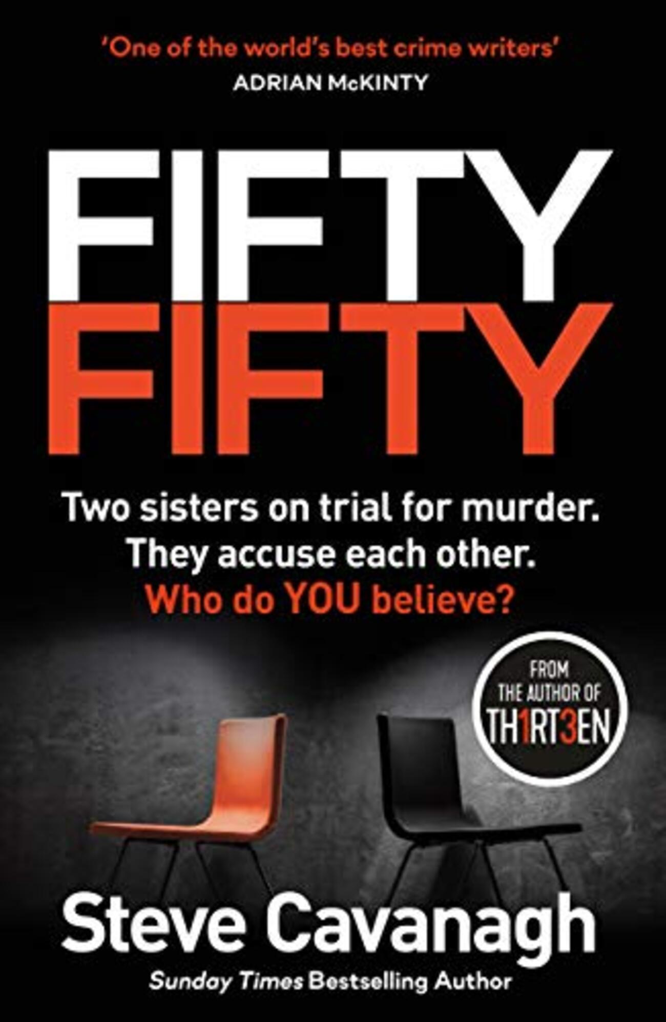 洋書感想：壮大な姉妹喧嘩 Fifty-Fifty by Steve Cavnagh - Sophia's Bookclub
