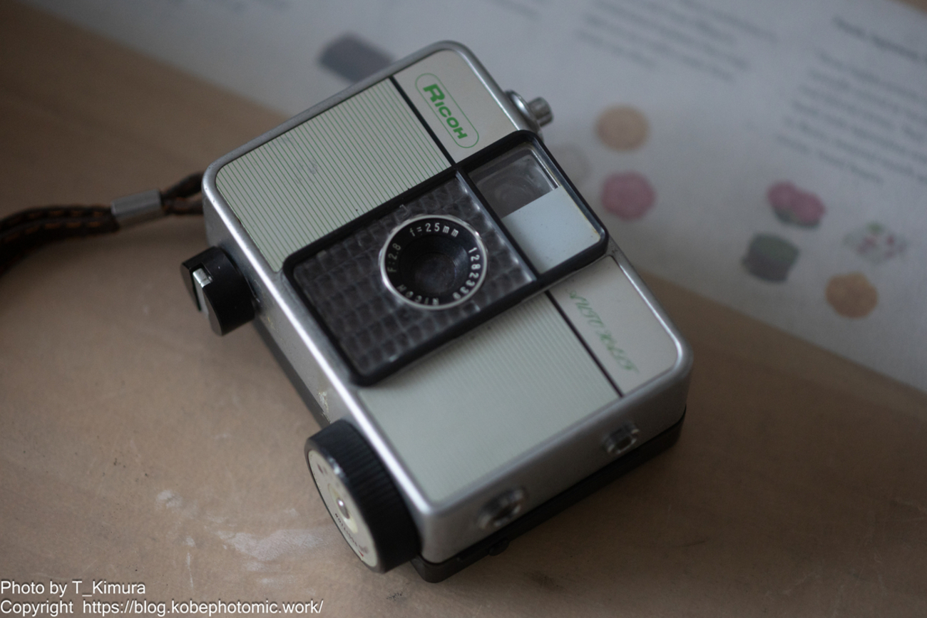 1009 試写済 リコー オートハーフ E ファンタジー サイケ柄 ricoh 
