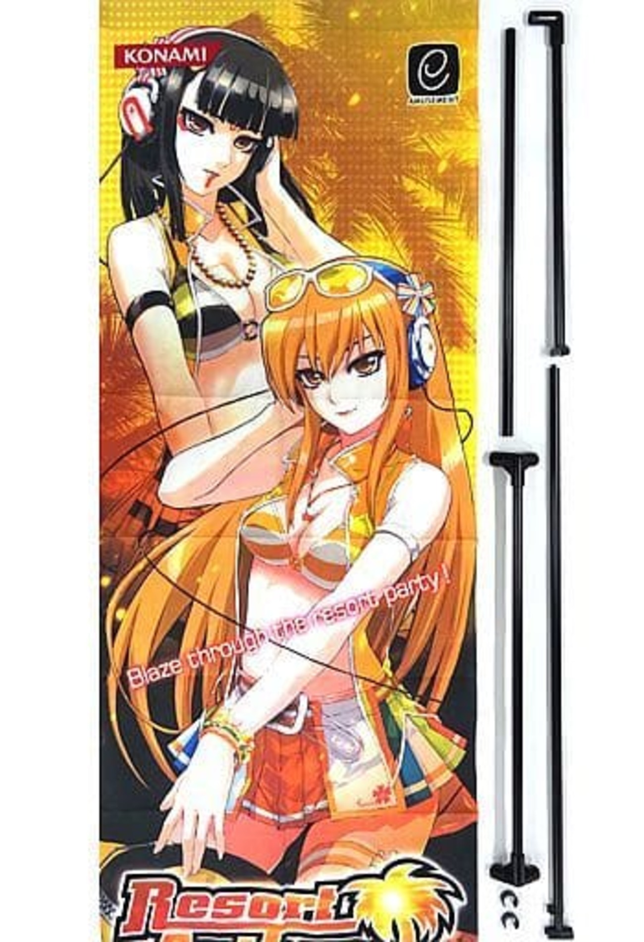 彩葉＆理々奈 販促用アーチスタンド 「beatmania IIDX 18 Resort 