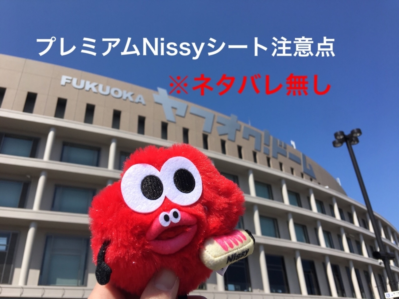 Nissy BEST DOME TOUR in 福岡 プレミアムNissyシート注意点 - 猪突 