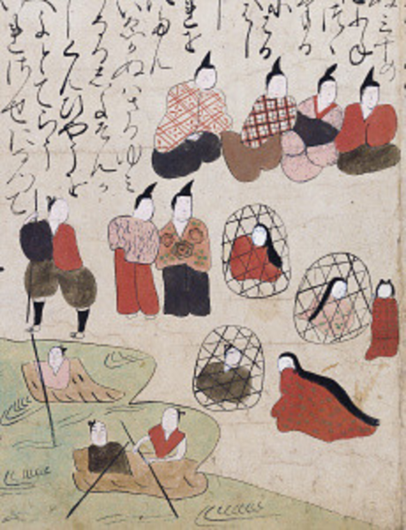 つきしま かるかや −素朴表現の絵巻と説話画 - Artscene 芸術の風景