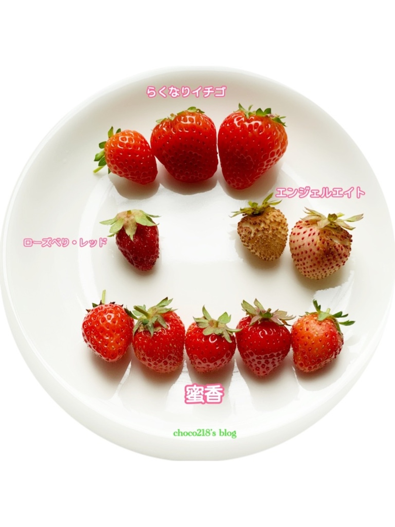 いちごのささやかな収穫 - choco218's blog