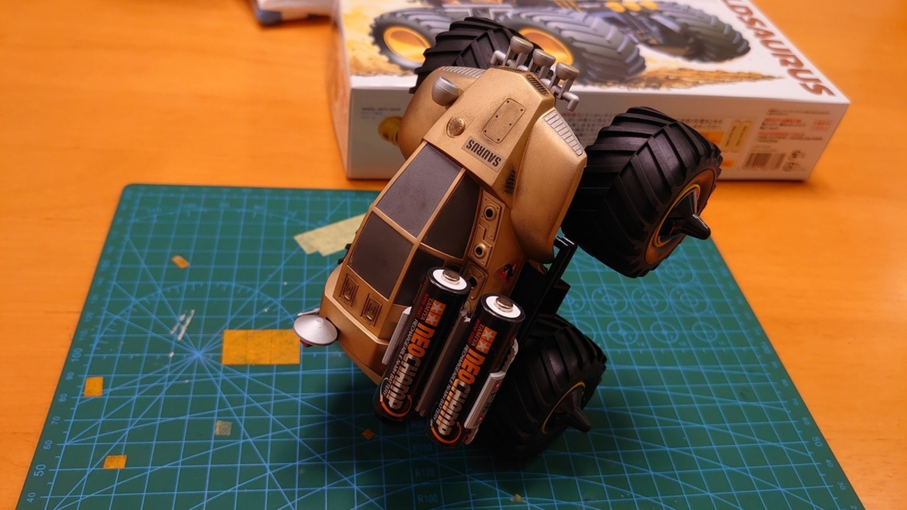 ワイルドミニ四駆シリーズ ワイルドザウルス 製作記録 【ミニ四駆 