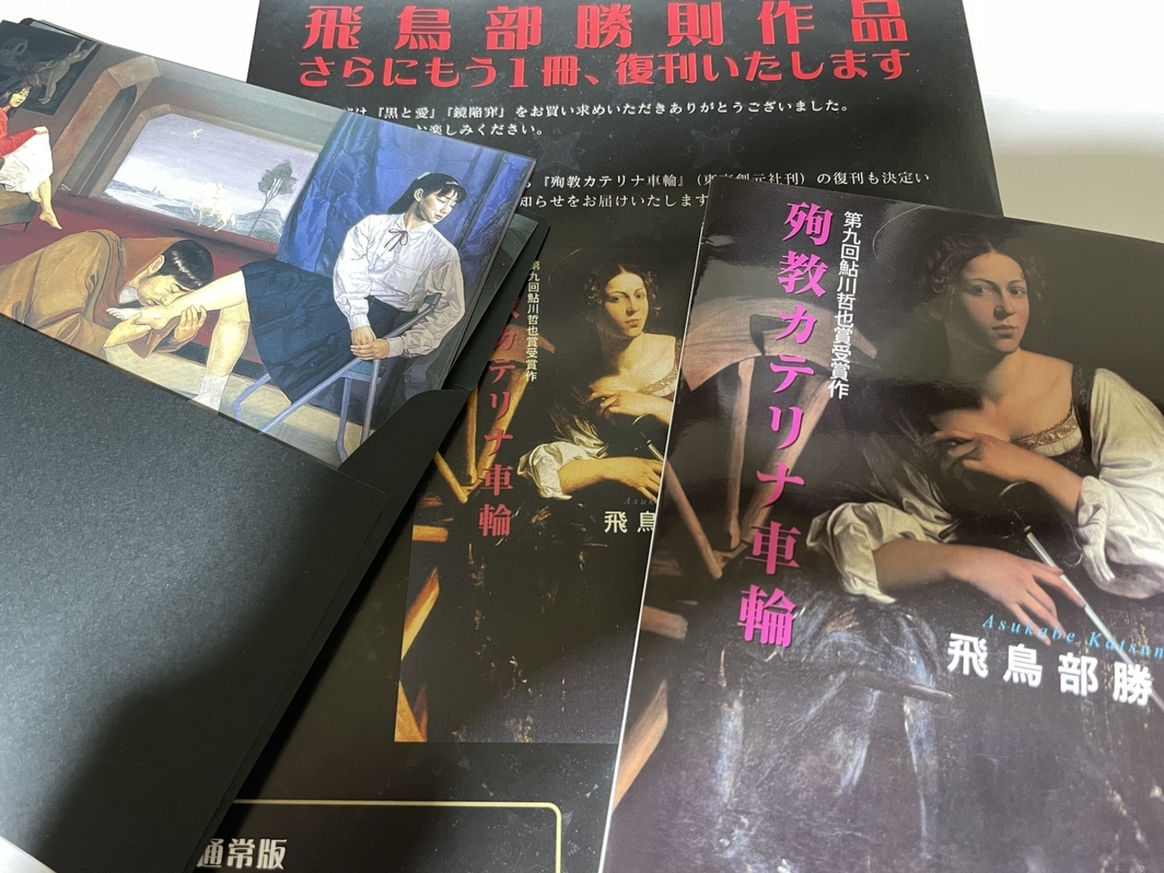 飛鳥部勝則『殉教カテリナ車輪』を読んだ - 生存記録