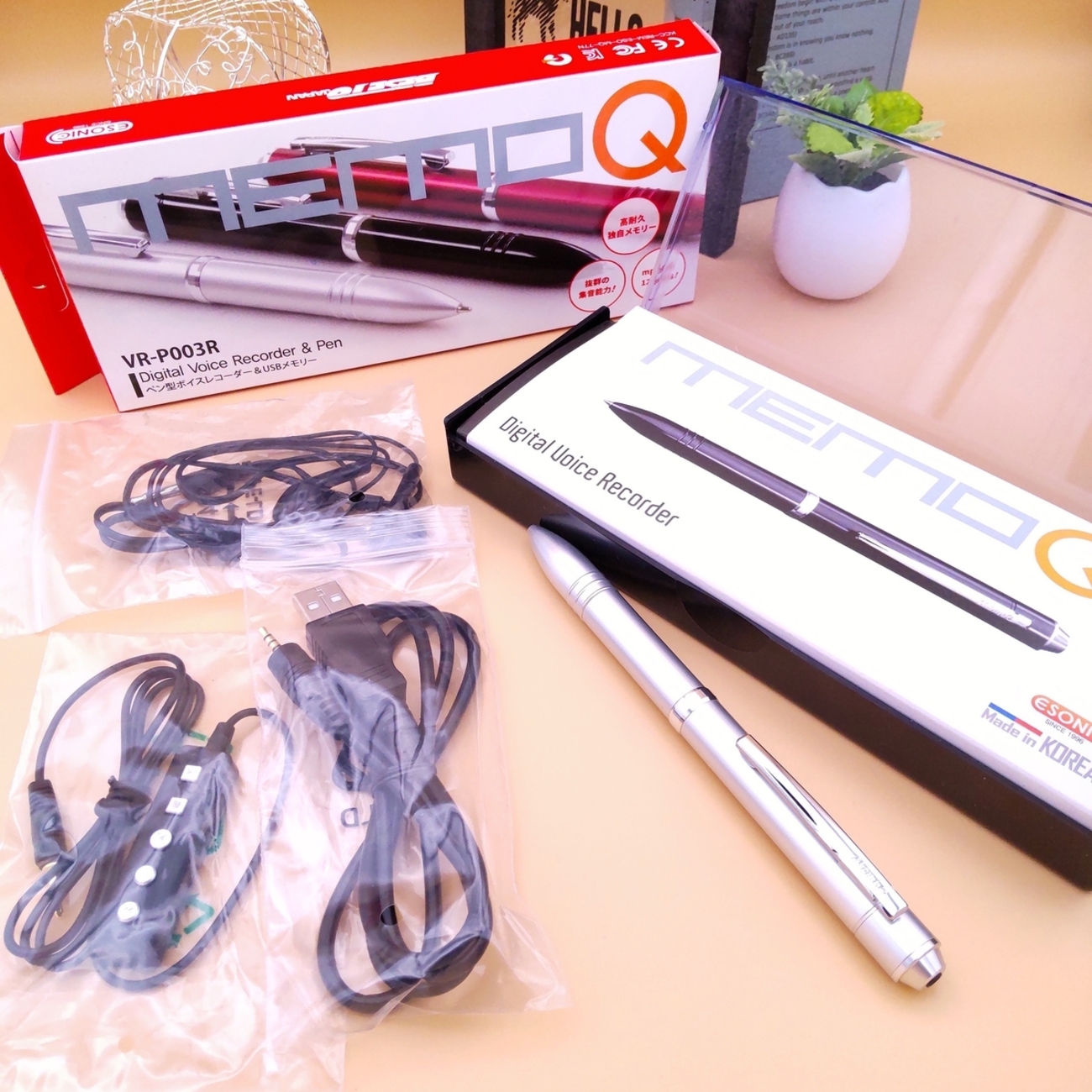 使い方簡単！高性能ペン型ボイスレコーダー VR-P003R - tunamaru's blog