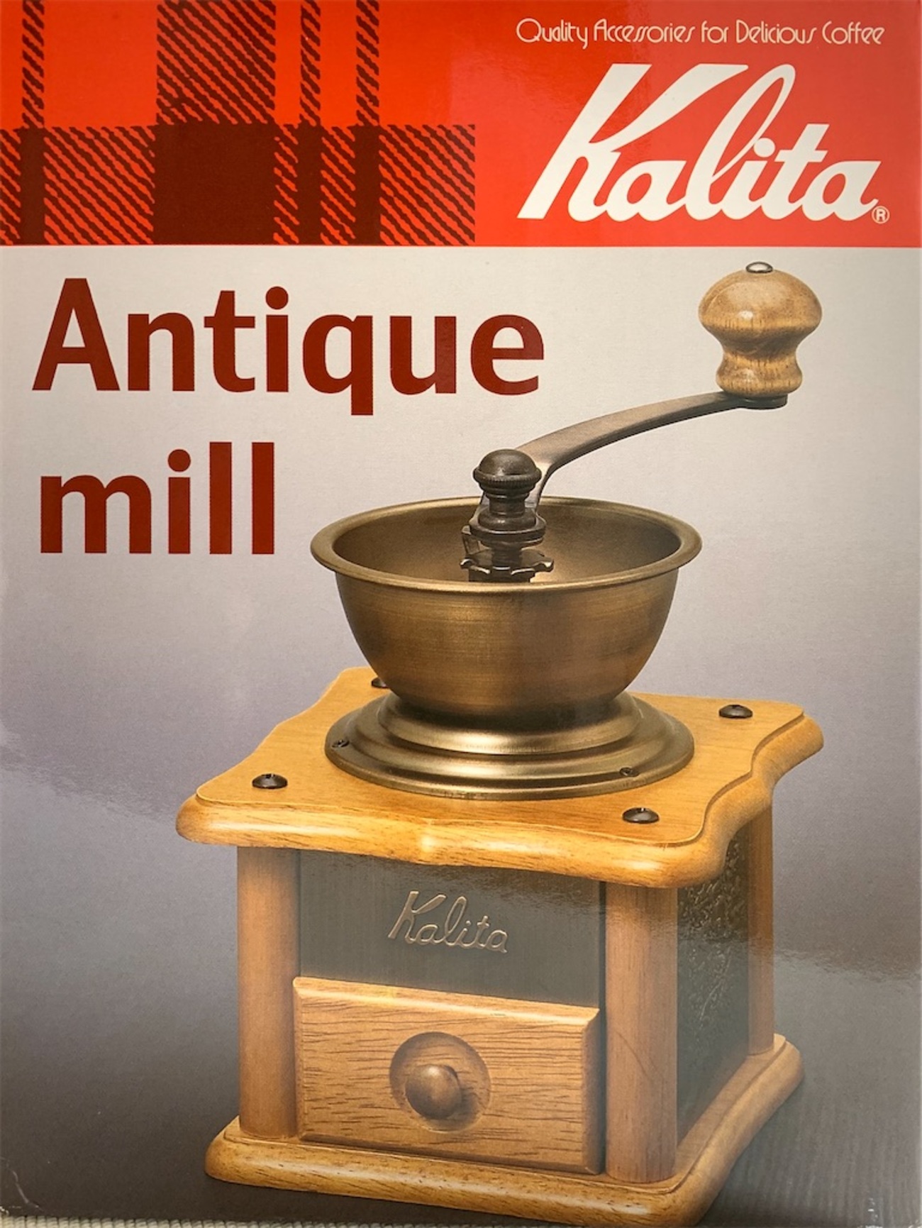コーヒーミル】お洒落なオブジェにもなるKALITAの手挽きコーヒーミル 