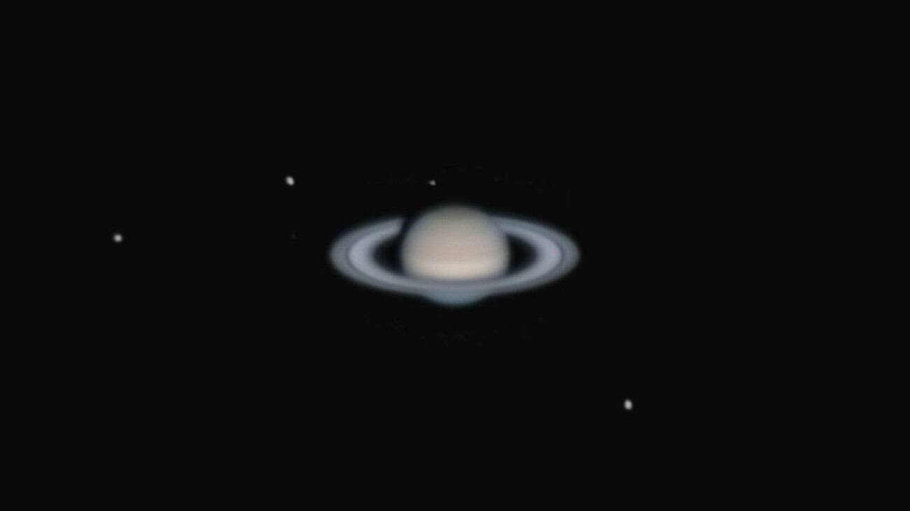 土星と衛星 (2021/10/3, 2021/10/4) - Deep Sky Memories