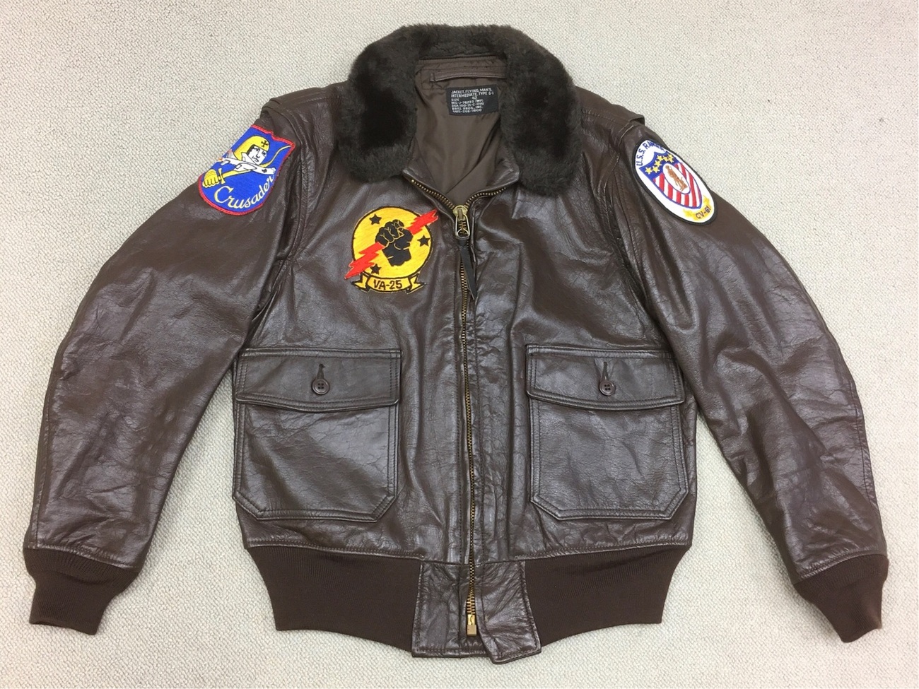 攻撃機の部隊です！【アメリカの軍服】海軍G-1レザーフライト 