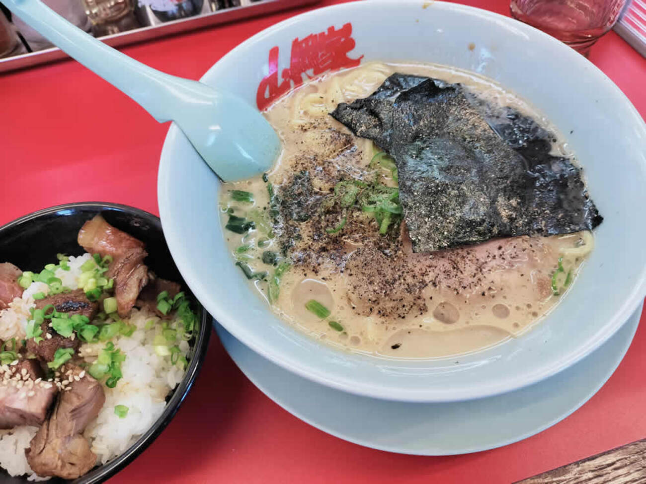 山岡家 どんぶりとスプーン3セット(新品) ラーメン山岡家 留萌店