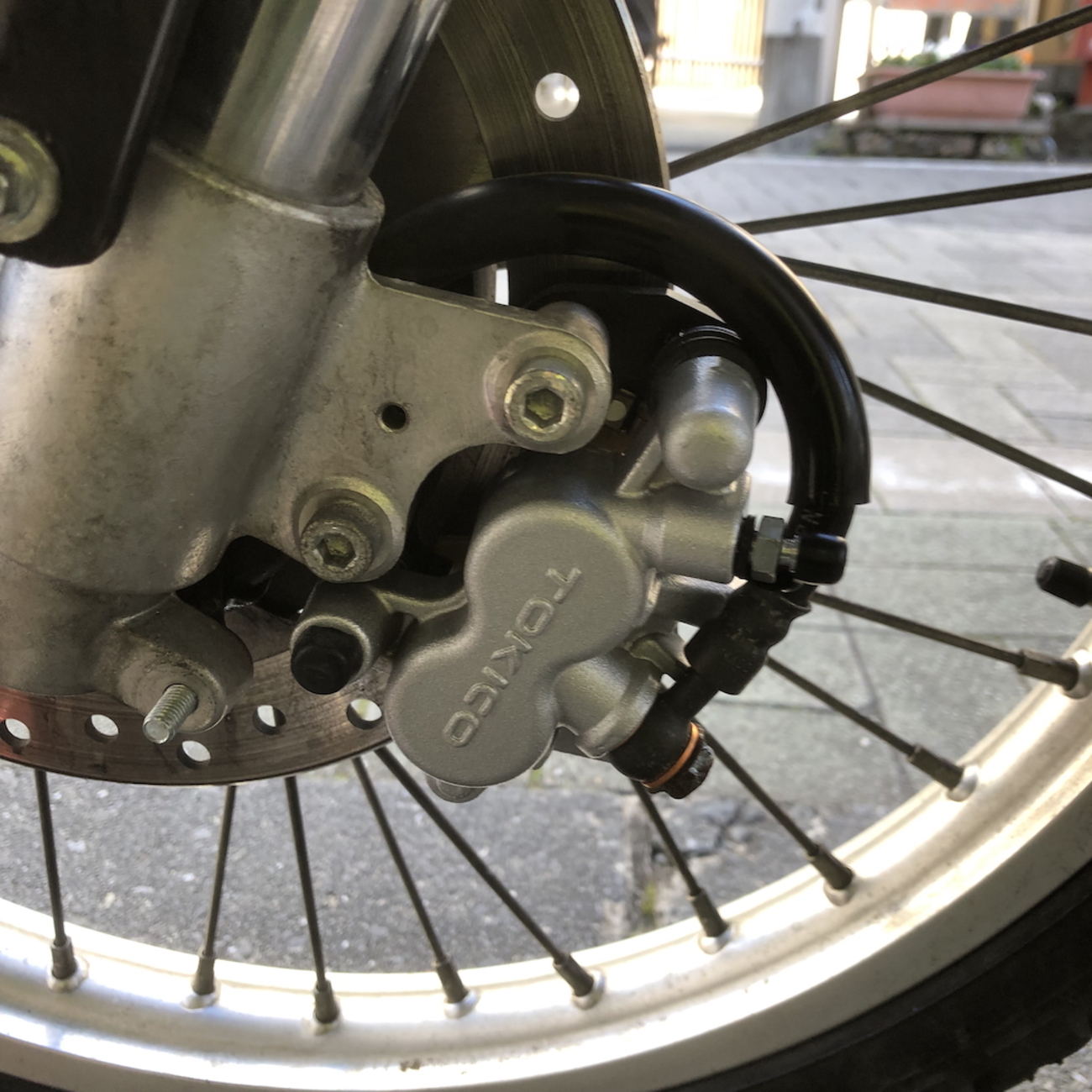 KX85 ブレーキキャリパー フロント トキコ KDX125SR 【公式通販】