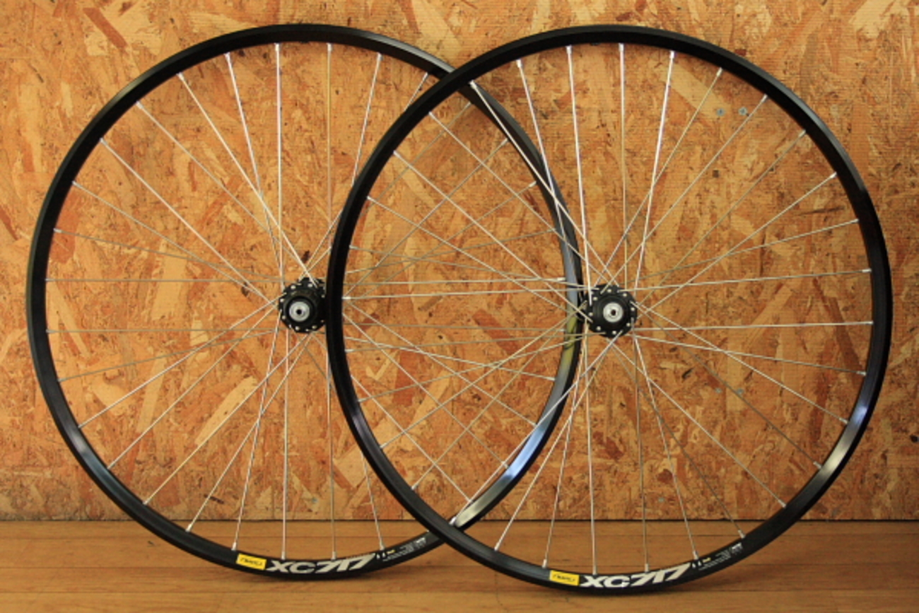 MAVIC XC717-DISCリムでMTB用手組みホイール 