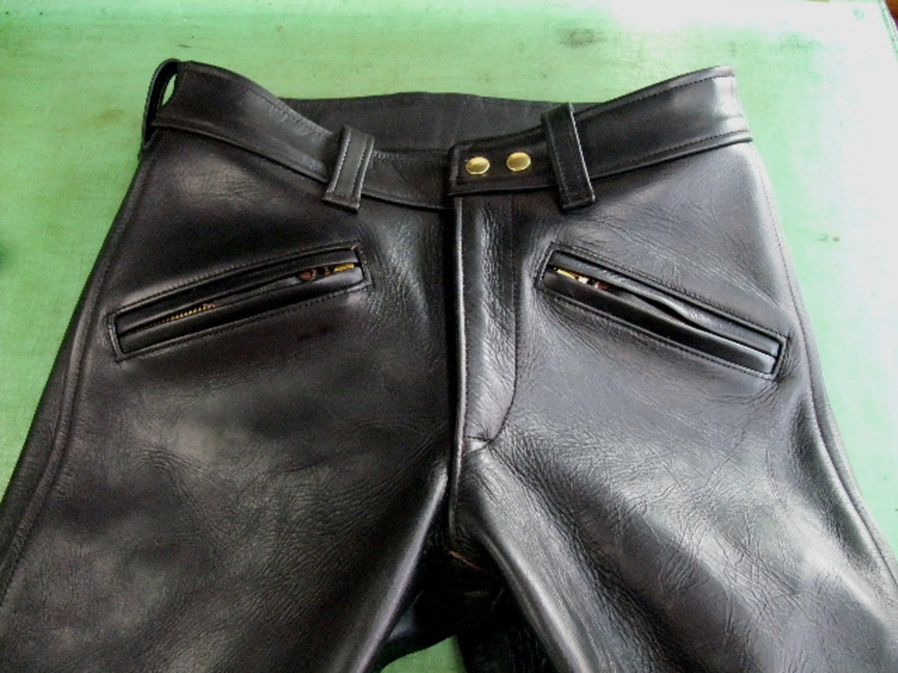 RIDING LEATHER PANTS - fourspeedのブログ