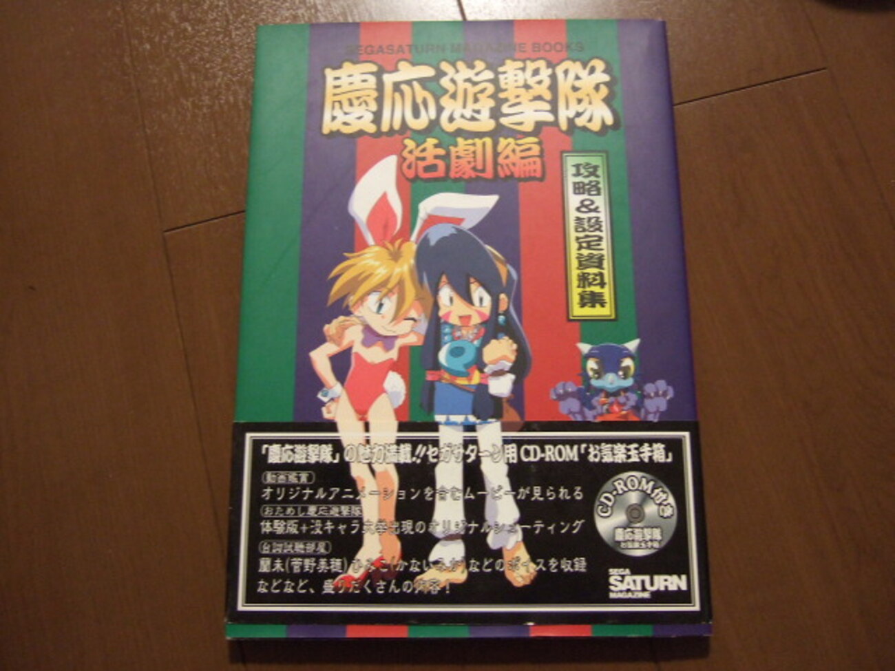 SS/日本】 慶応遊撃隊 活劇編 攻略&設定資料集 (1996年8月 