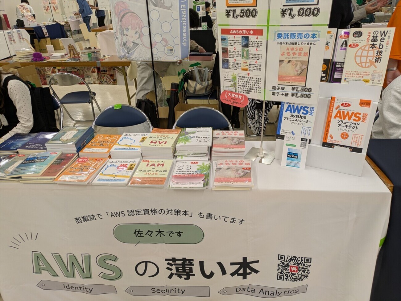 技術書典 20オフラインに出展してきました。売上報告と新刊「AWSの薄い