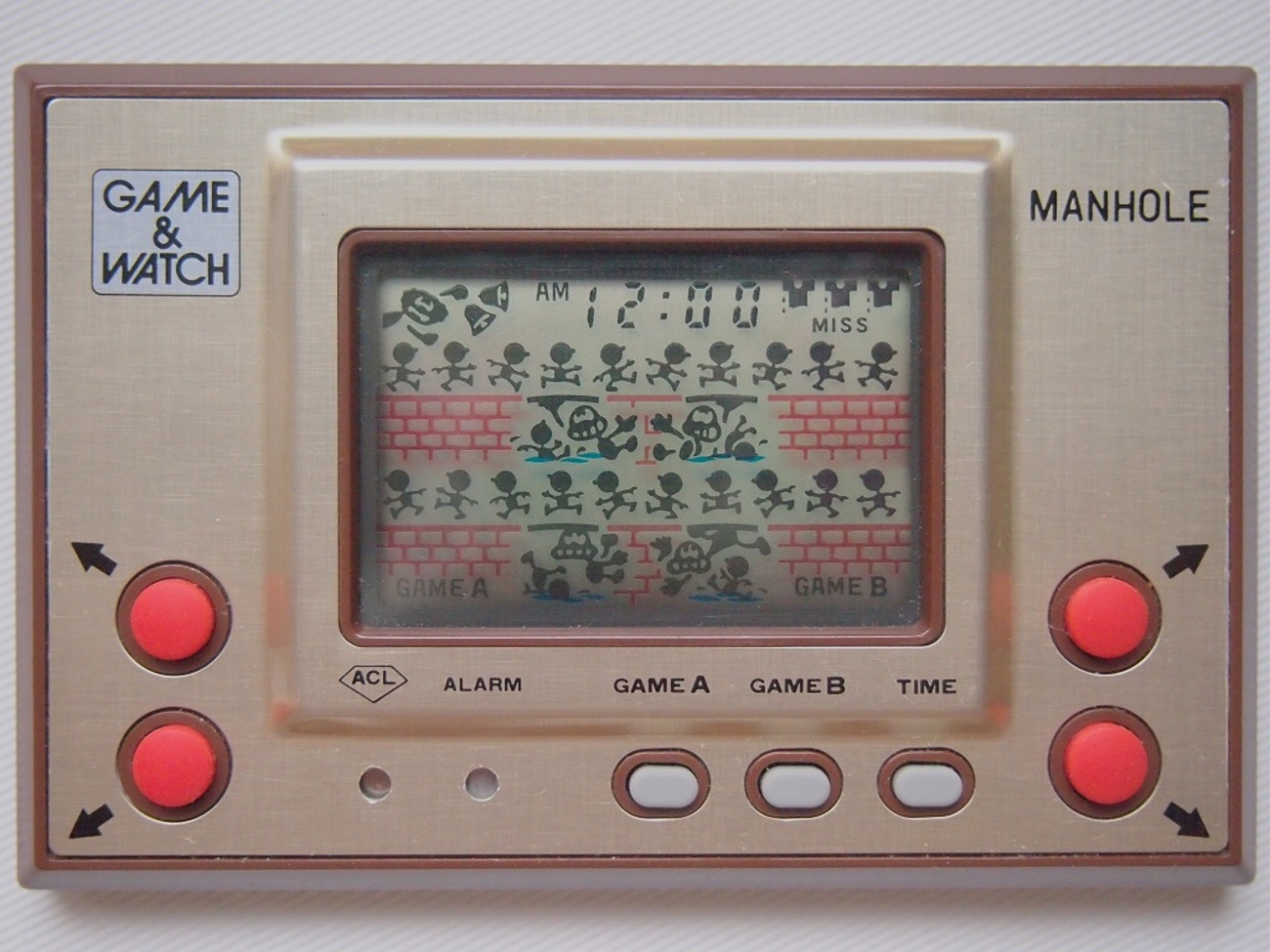 第6作】 MH-06 マンホール - どこでもGAME&WATCH ～ゲームウオッチ全 