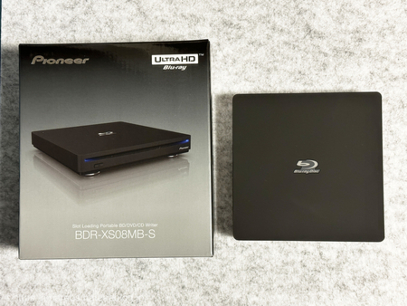 ◎Pioneer BDR-XD08MB-S スリムポータブルライター Amazon.co.jp