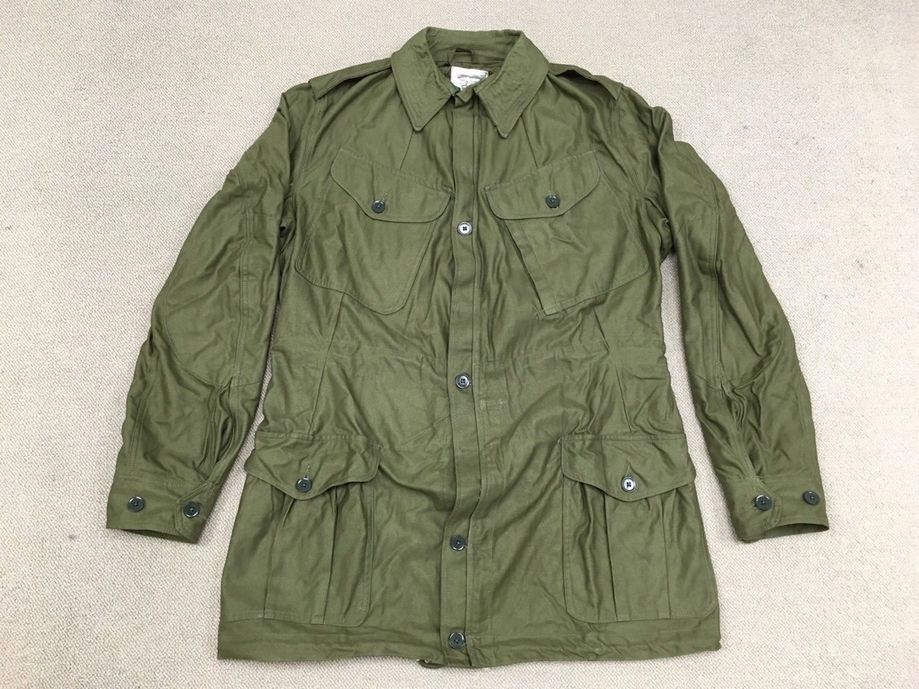 [イギリス軍] 1960 Combat Smock P60 コンバットスモック 60s イギリス軍 実物 P60 コンバットスモック フィールド