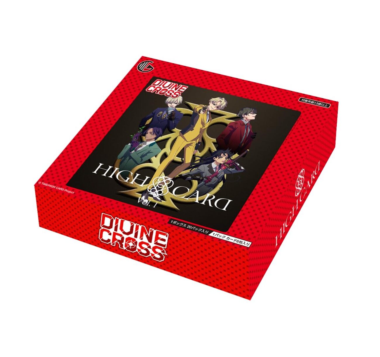 TCG HIGH CARD Vol.1 DIVINE CROSS 6BOX入りINカートン : おもちゃ - Special price ...