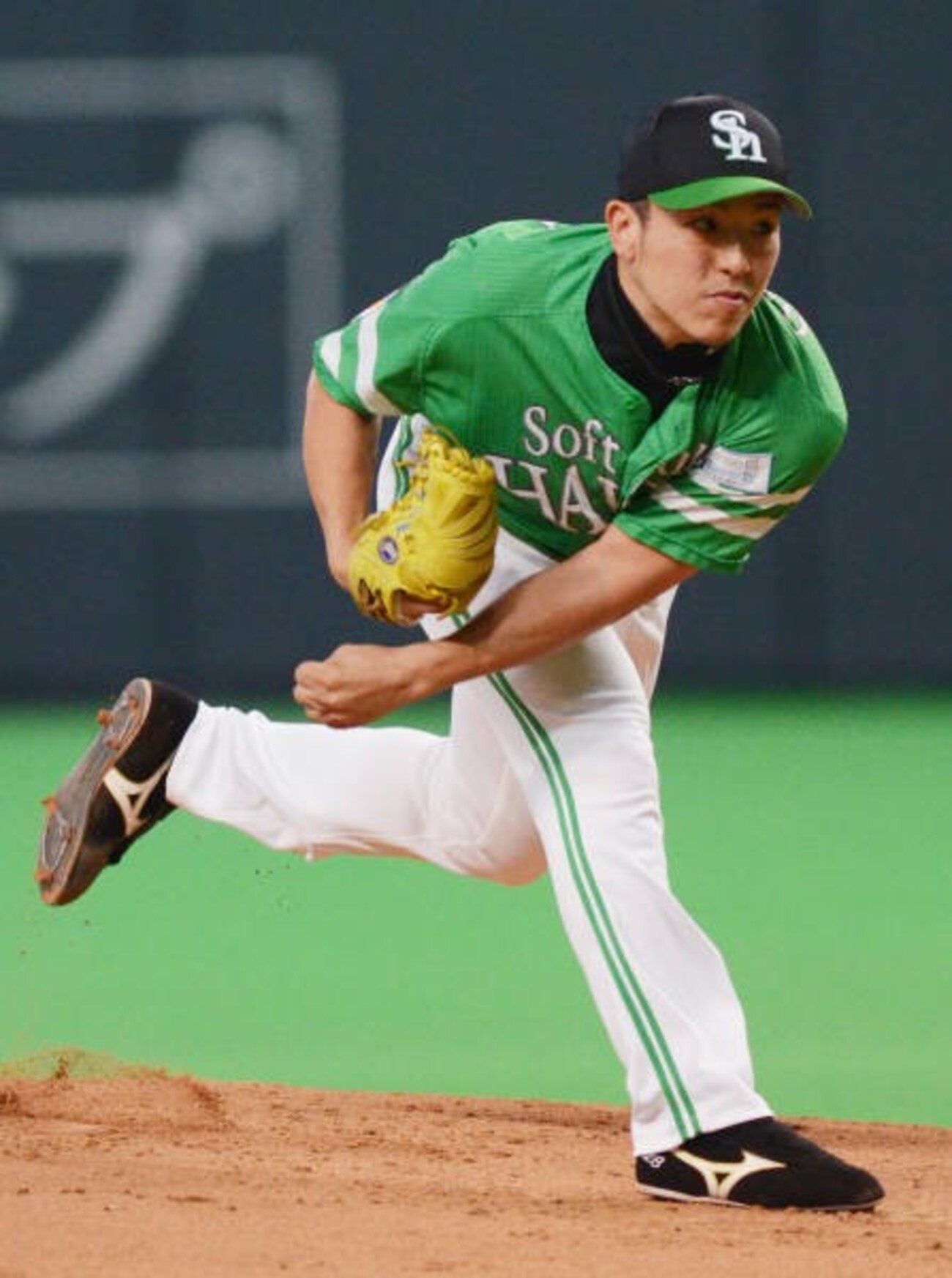 福岡ソフトバンクホークス 大隣憲司投手実使用grobal 近付けれ Elite 