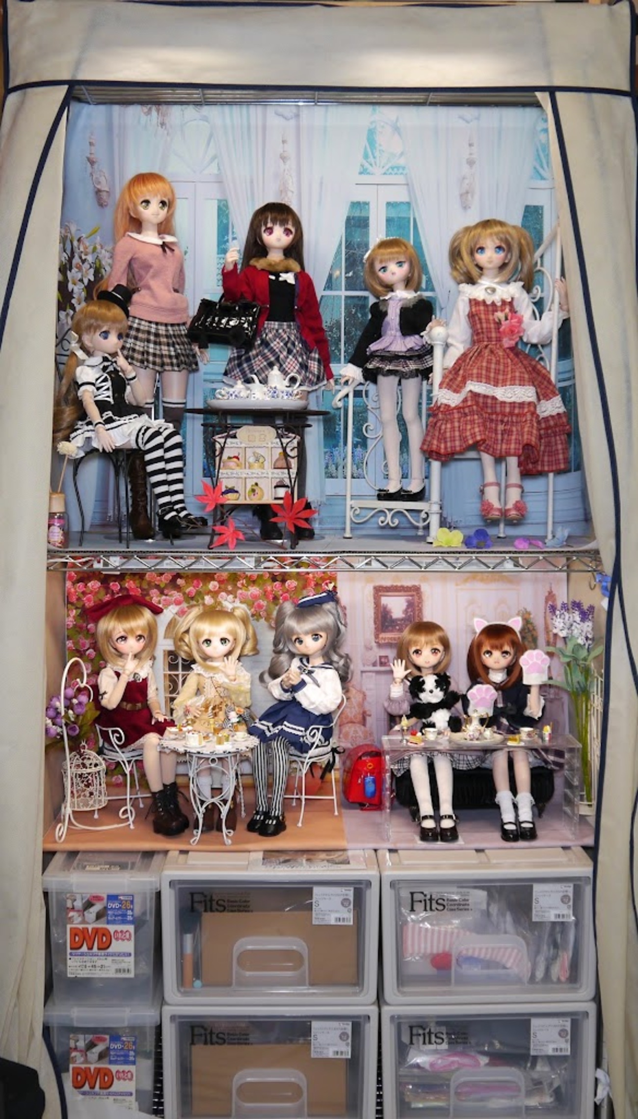ドールのディスプレイ - 1/3計画