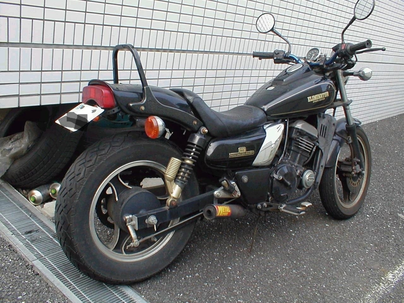 エリミネーター250se lx 70パイ ショート菅 ビート ヨシムラ モリワキ 
