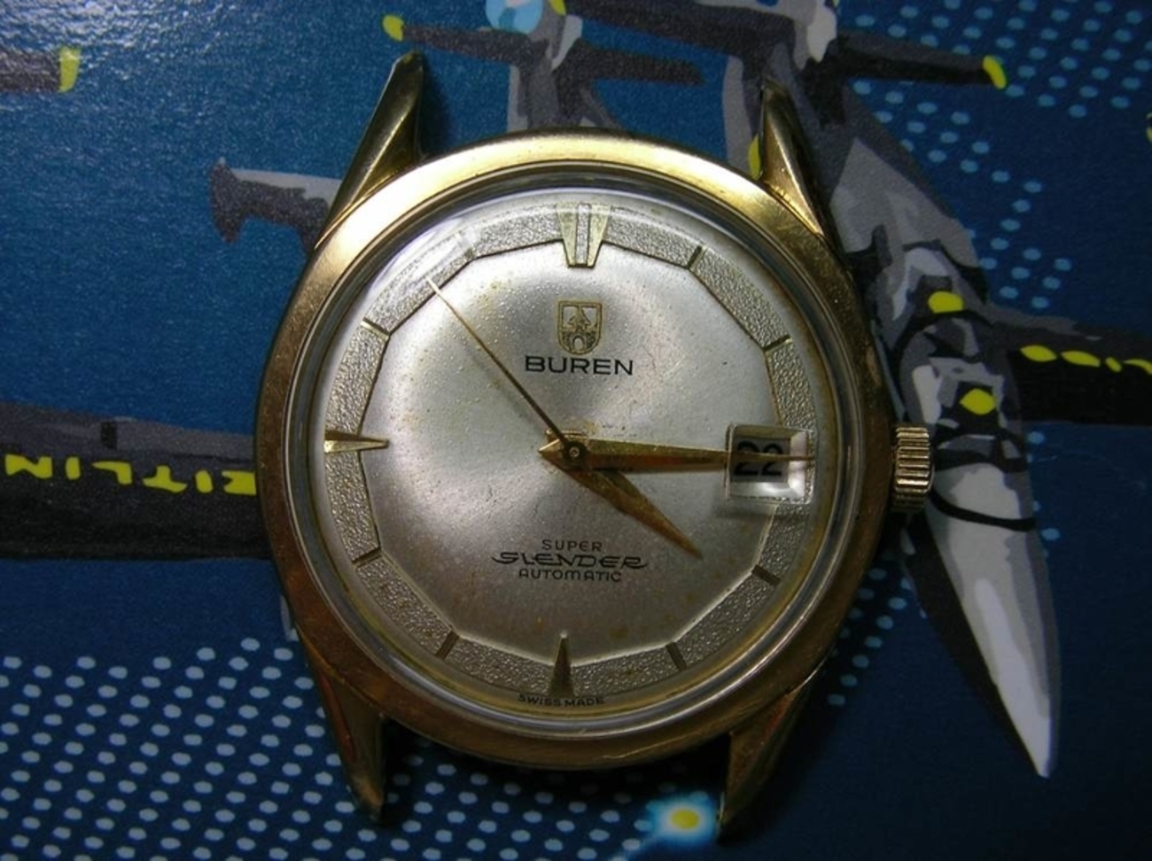 BUREN SUPER SLENDER 30J Cal.1001Aを分解する - tohokuhonsenの日記