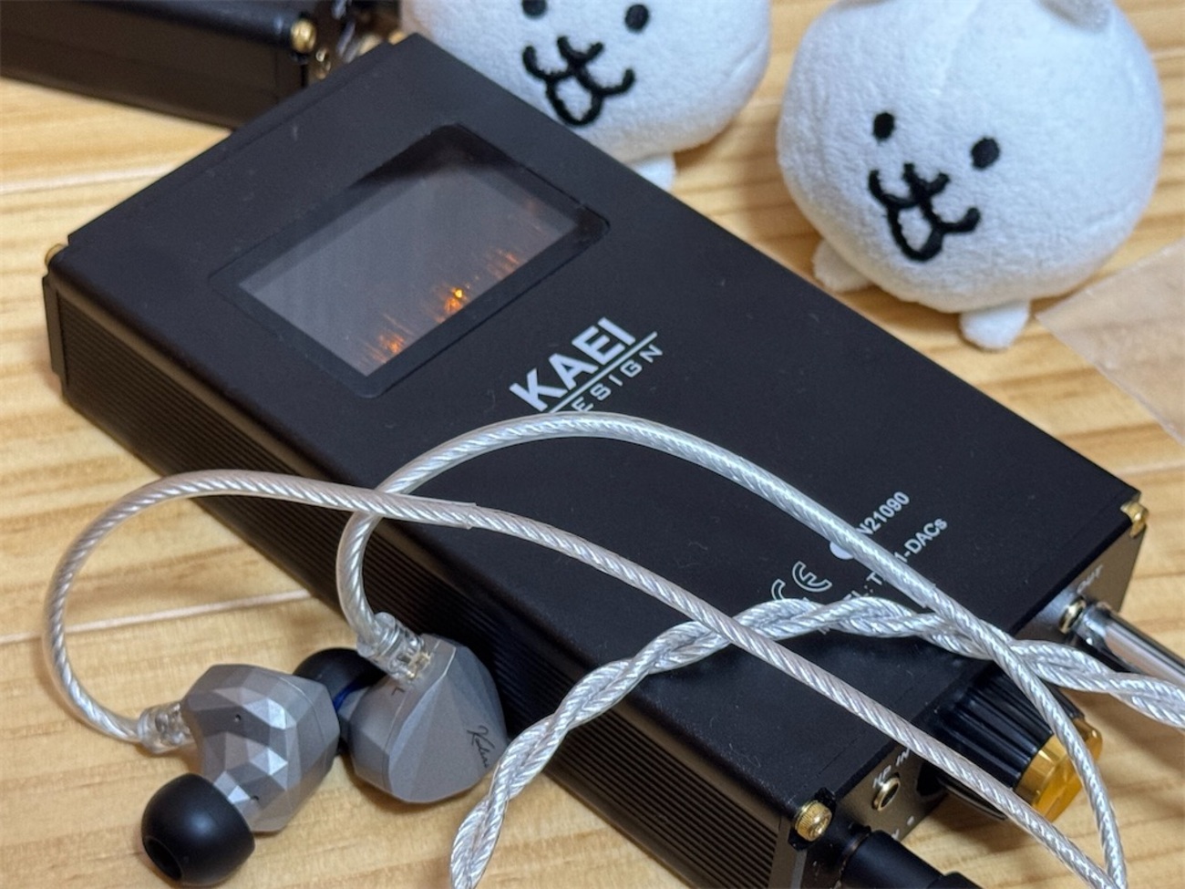 雑記＋レビュー：KAEI TAP1 エモさ抜群の4本の真空管が光る！バランス 