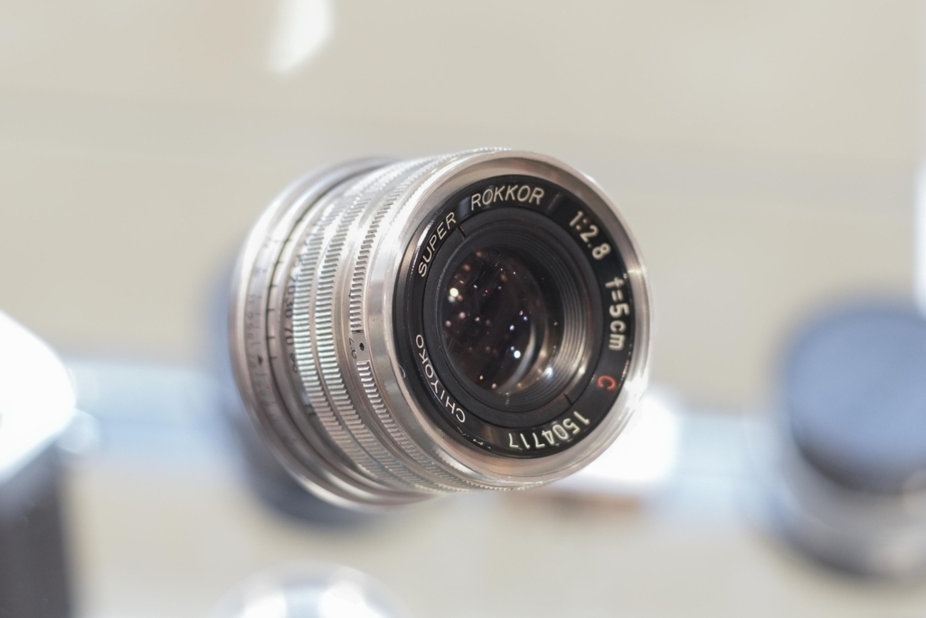 千代田光学 Super Rokkor 5cm f2 ライカL39 ミノルタ Minolta Super-Rokkor 45mm F2.8 L39 梅鉢 整備済 千代田光学