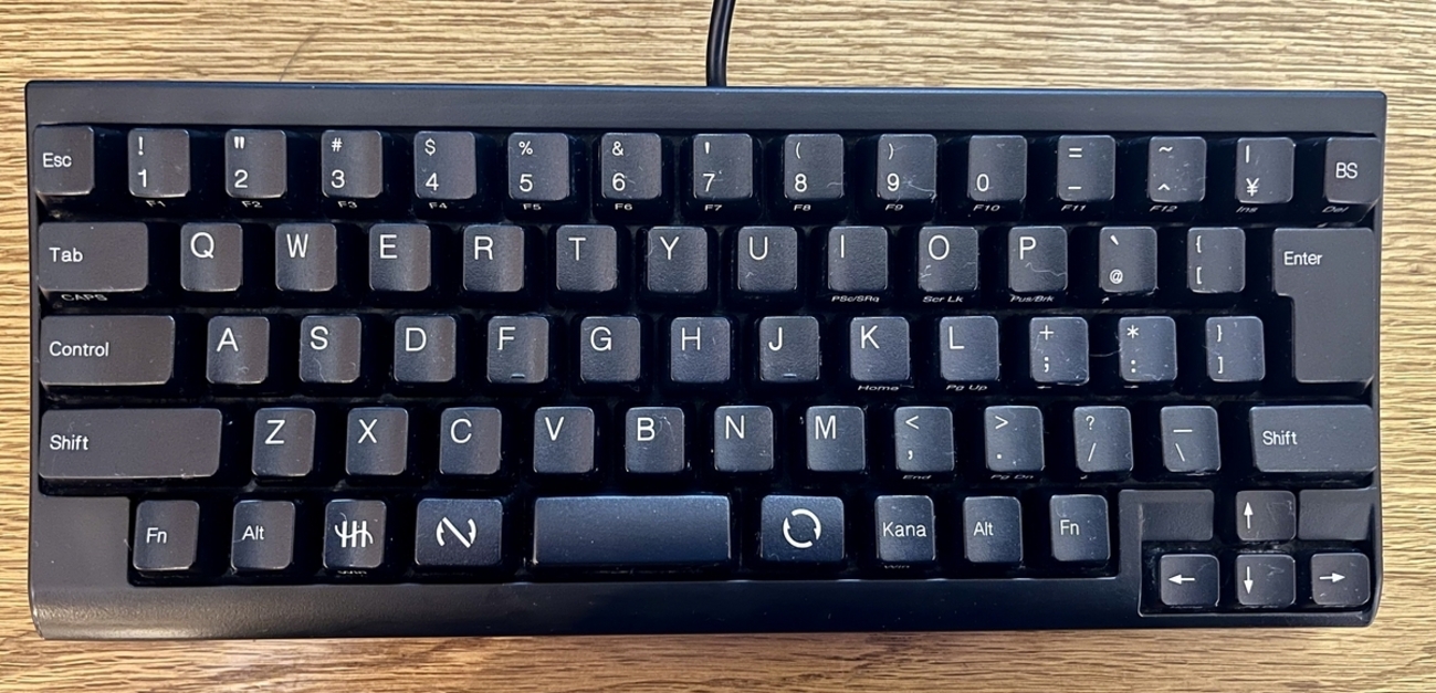 安くて使いやすいキーボードを探して①「HHKB Lite2」。種類についても 