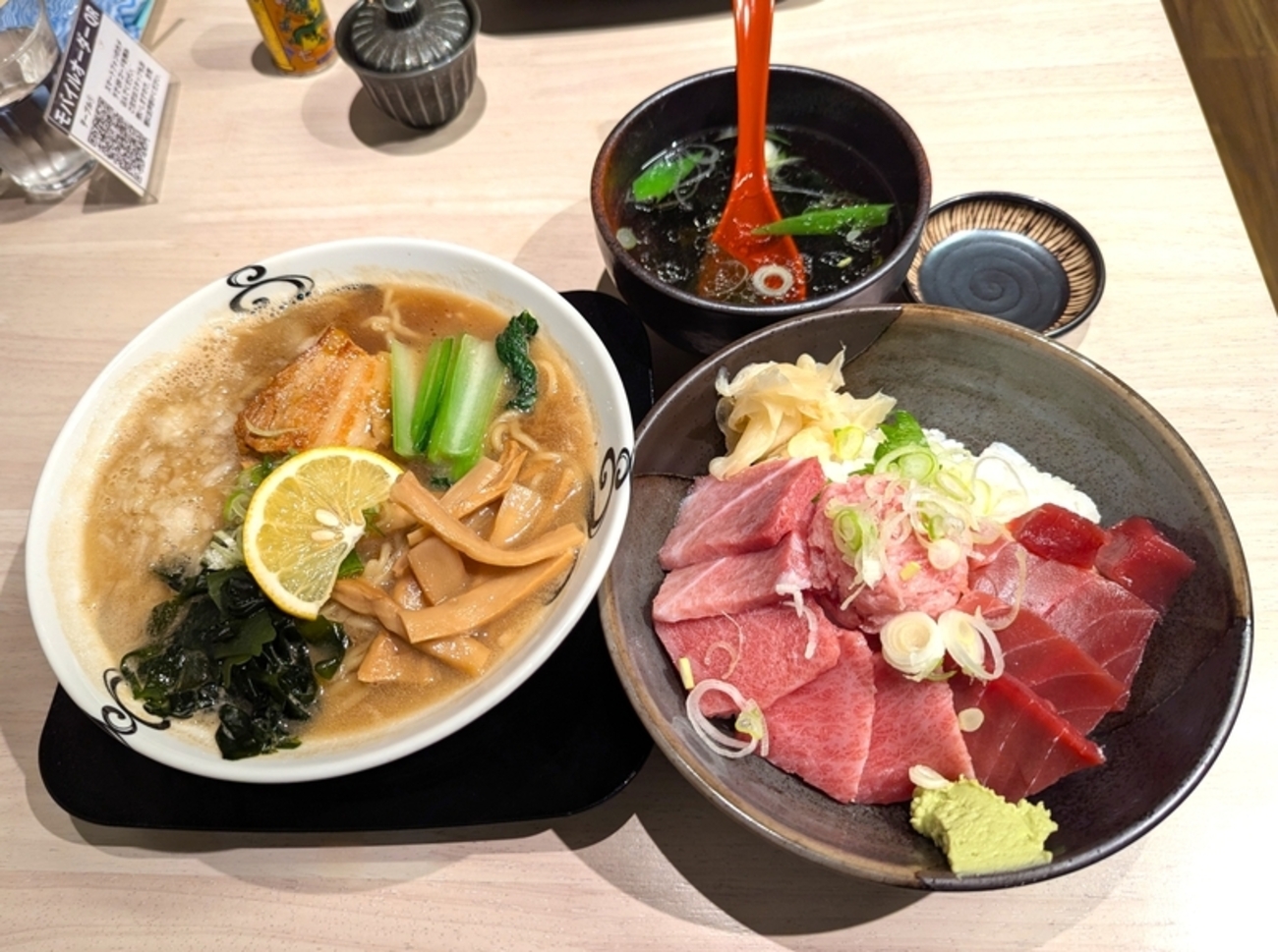 めん屋まぐ郎＠東金 千葉にもRAMEN✖SUSHIの嵐が舞うか？！「まぐろ豚