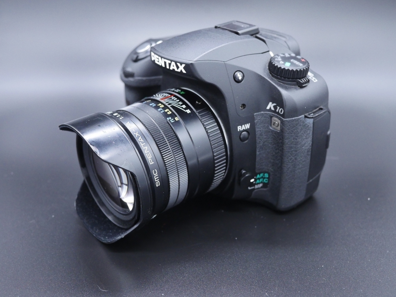 交渉中】【断捨離中】PENTAX K10D レンズ3本セット