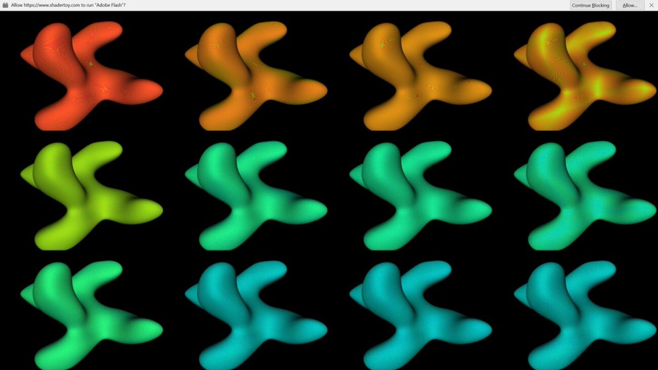Quick comparison of surface normal compression. Direct, Spherical ...